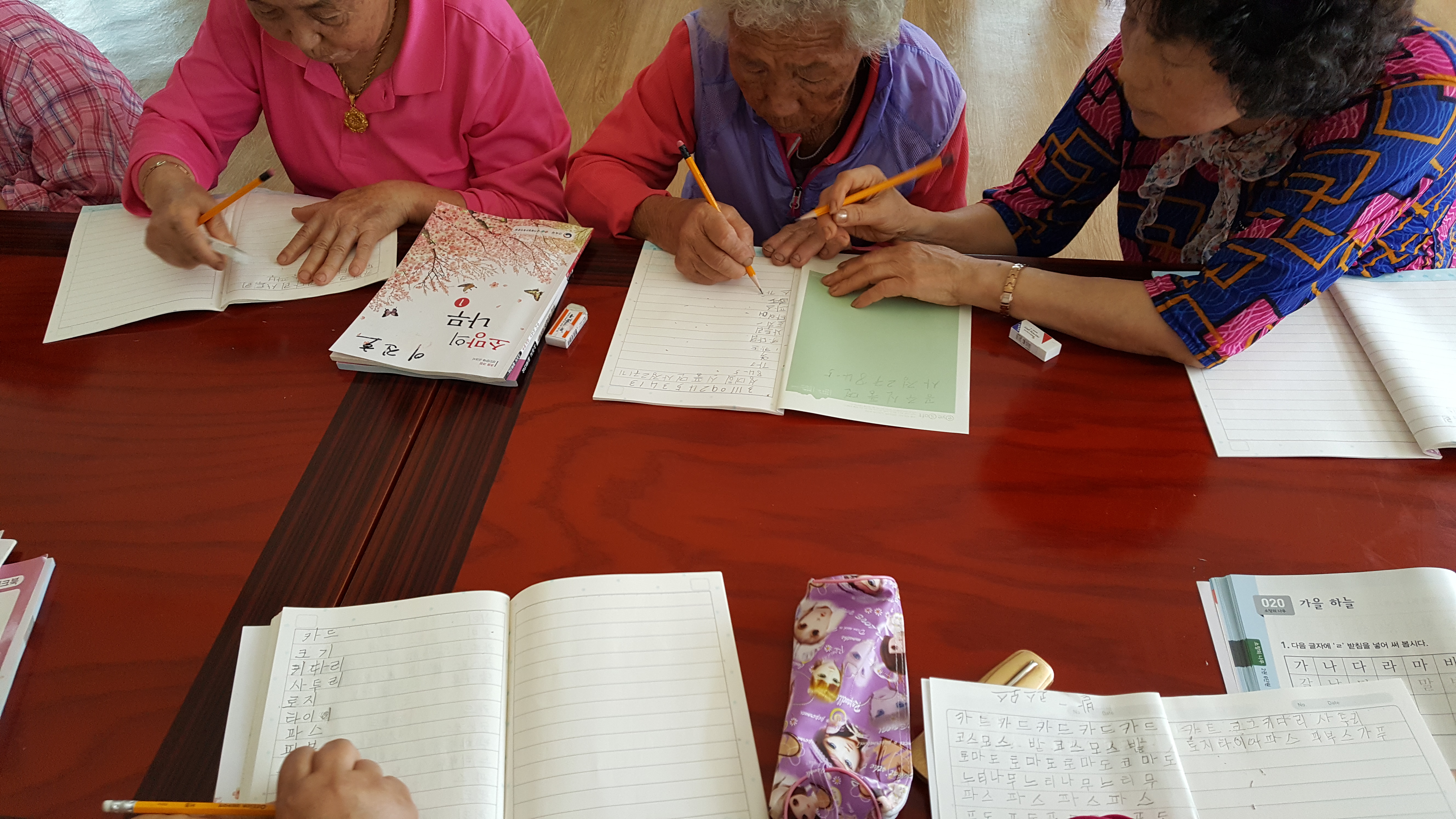 2018 상반기 읍 ·면지역 평생학습센터 프로그램(문해교실) 이미지